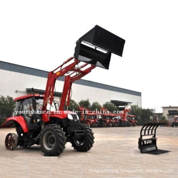 Australia Hot Sale Tz12D Heavy Duty Wheel Tractor Front End Loader with 2-2.4m Width 4in1 Bucket